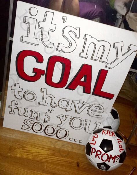 Discover Pinterest’s 10 best ideas and inspiration for Soccer themed prom proposals. Get inspired and try out new things.